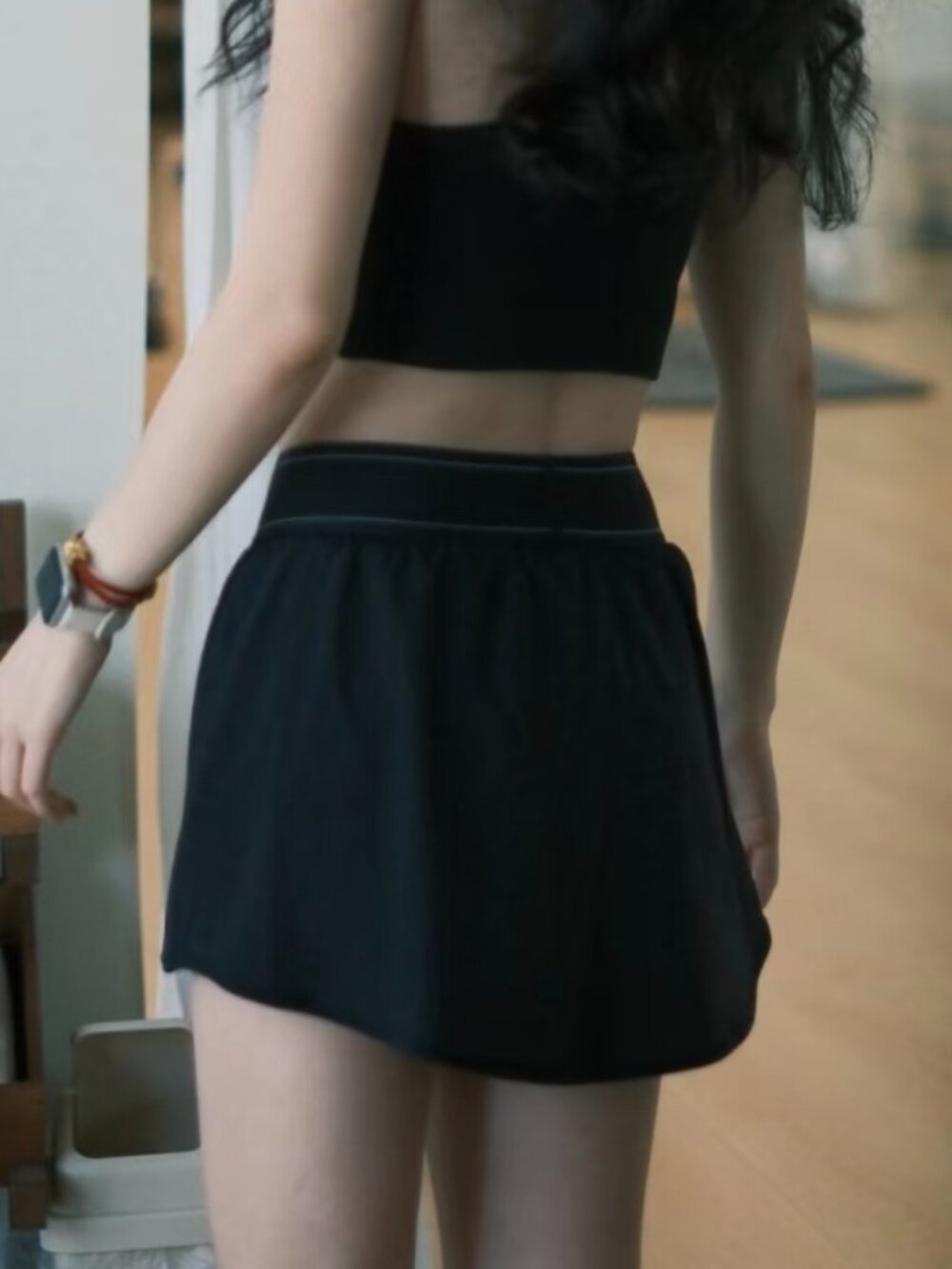Alo Yoga Tennis NWT Skirt Black🖤-daily, travel, tennis, golf, sports, fitness🤗 - Picture 7 of 7